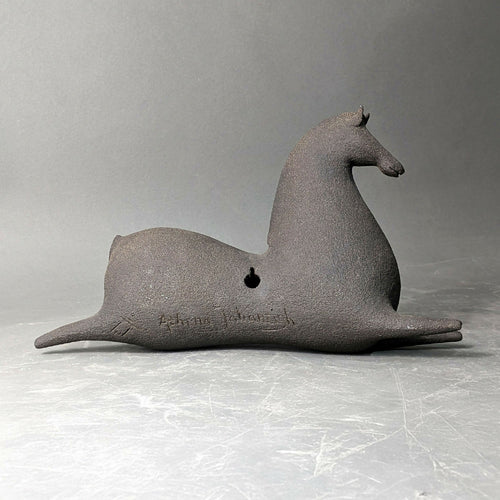 Sculpture Murale Mini Cheval III Noir 1 | EMPREINTES Paris - EMPREINTES Paris