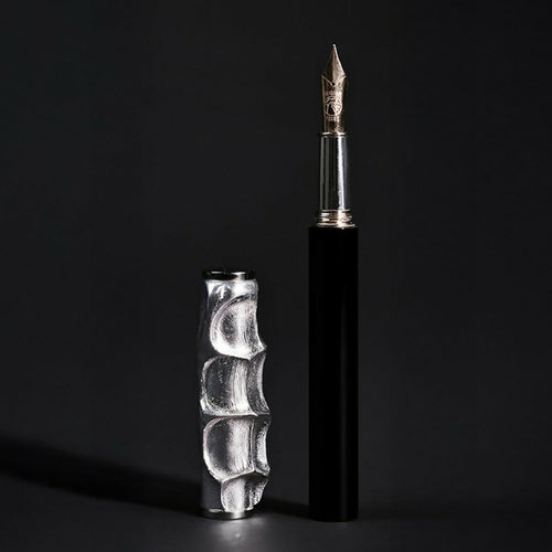 Stylo-Sculpture bronze argenté | EMPREINTES Paris - EMPREINTES Paris