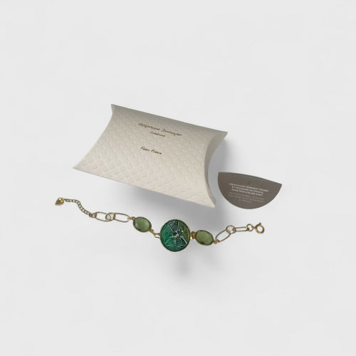 Bracelet vert papillon | EMPREINTES Paris - EMPREINTES Paris