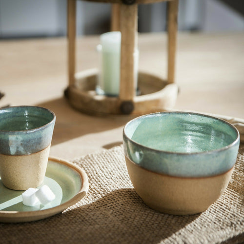 Sarlat turquoise Tasse à café | EMPREINTES Paris - EMPREINTES Paris