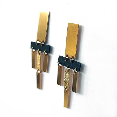 Boucles d'oreilles fragments Klimtés | EMPREINTES Paris - EMPREINTES Paris