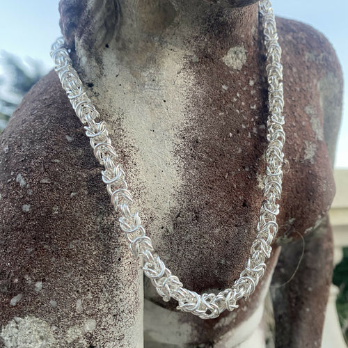 collier_maille_byzantine_en_argent_massif_artyssia copie | EMPREINTES Paris - EMPREINTES Paris