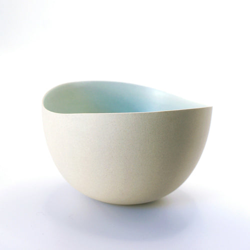 bol_gres_blanc_lisse_interieur_bleu_vert_pale_emmanuelle_manche_ceramique copie | EMPREINTES Paris - EMPREINTES Paris