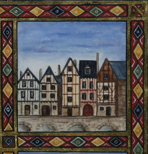 Enluminure Carré des maisons | EMPREINTES Paris - EMPREINTES Paris