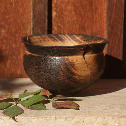 Pot en chêne brulé II - Collection bois vert | EMPREINTES Paris - EMPREINTES Paris