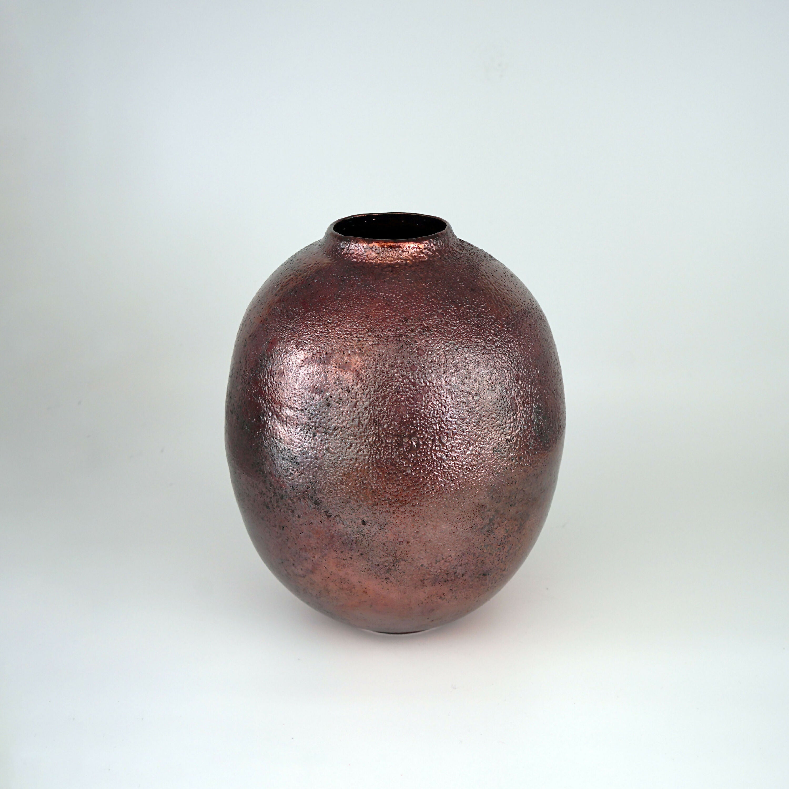vase_raku_rouge_cuivre_potje copie | EMPREINTES Paris