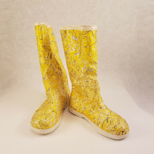 sculpture_papier_de_bottes_jaunes_laurence_lehel copie | EMPREINTES Paris - EMPREINTES Paris