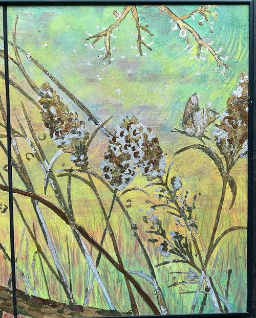 Œuvre murale - Panneau décoratif Oiseaux sur la branche | EMPREINTES Paris - EMPREINTES Paris