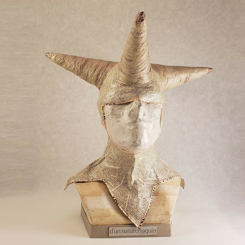 Sculpture papier D'un naturel taquin | EMPREINTES Paris - EMPREINTES Paris