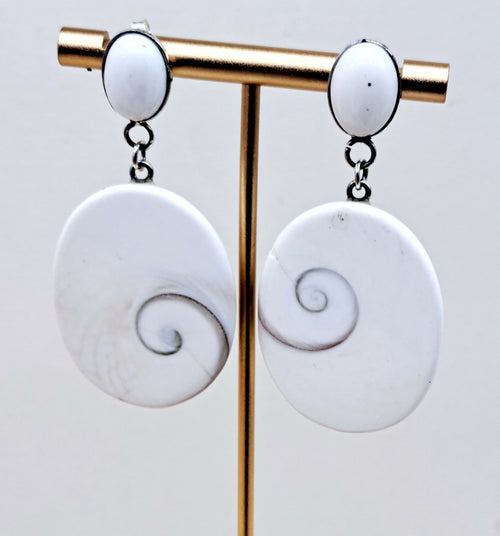 Boucles d'oreilles oeil de Sainte Lucie | EMPREINTES Paris - EMPREINTES Paris