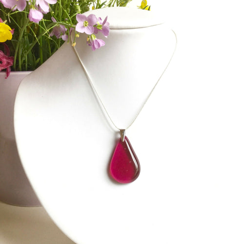 parure_goutte_rose_profond_mari_et_femme copie | EMPREINTES Paris - EMPREINTES Paris