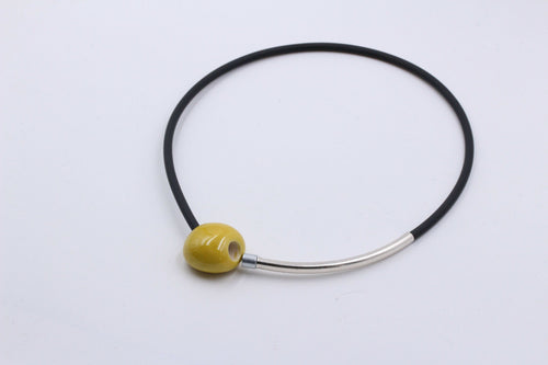 Collier sakura jaune | EMPREINTES Paris - EMPREINTES Paris