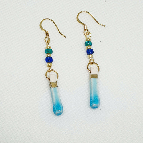 Boucles d'oreilles pendantes en porcelaine | EMPREINTES Paris - EMPREINTES Paris