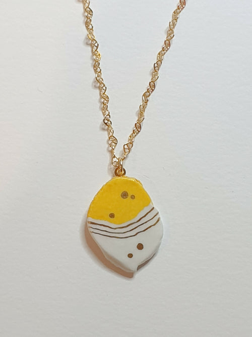 Collier Galaxie jaune 2 - Pièce Unique | EMPREINTES Paris - EMPREINTES Paris