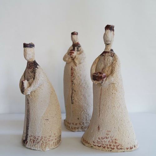Sculptures Trois Rois-Mages pour la Crèche de Noël | EMPREINTES Paris - EMPREINTES Paris