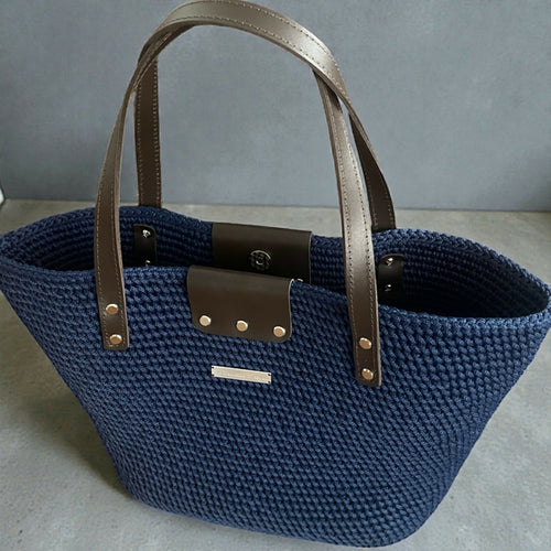 Sac cabas Bleu Chic | EMPREINTES Paris - EMPREINTES Paris