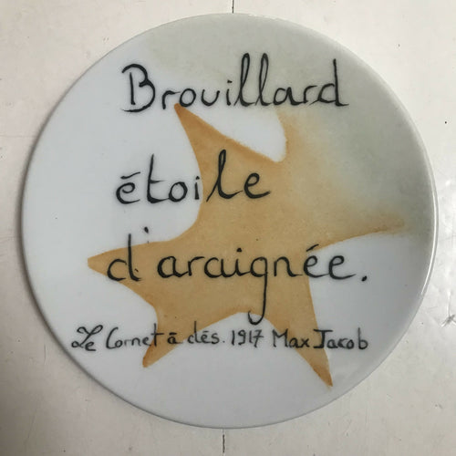 Assiette murale étoile | EMPREINTES Paris - EMPREINTES Paris