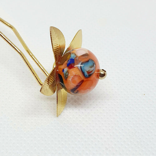 Pic chignon à chignon - Corail | EMPREINTES Paris - EMPREINTES Paris