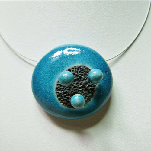 Collier Miro bleu | EMPREINTES Paris - EMPREINTES Paris