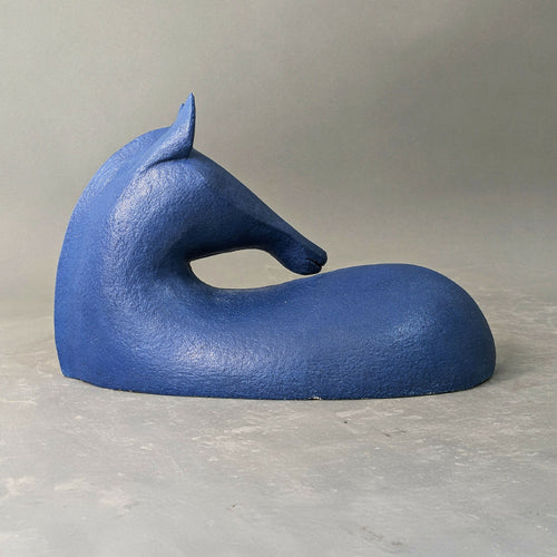 Sculpture Murale Cheval blue 1 | EMPREINTES Paris - EMPREINTES Paris
