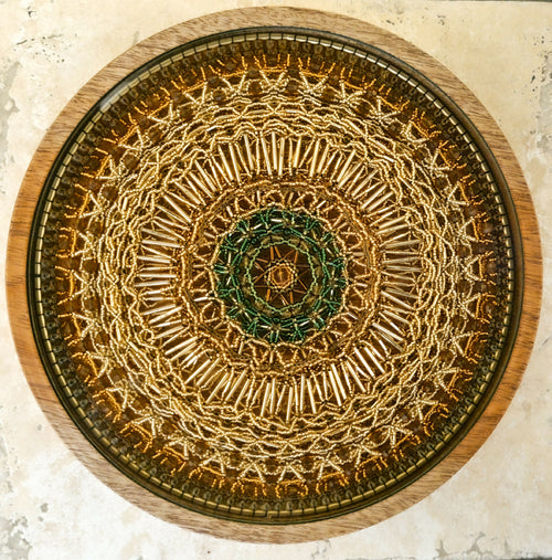 Origine - Dessous de plat perlé | EMPREINTES Paris - EMPREINTES Paris