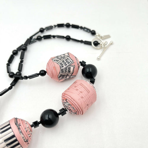 Sautoir Piano rose | EMPREINTES Paris - EMPREINTES Paris