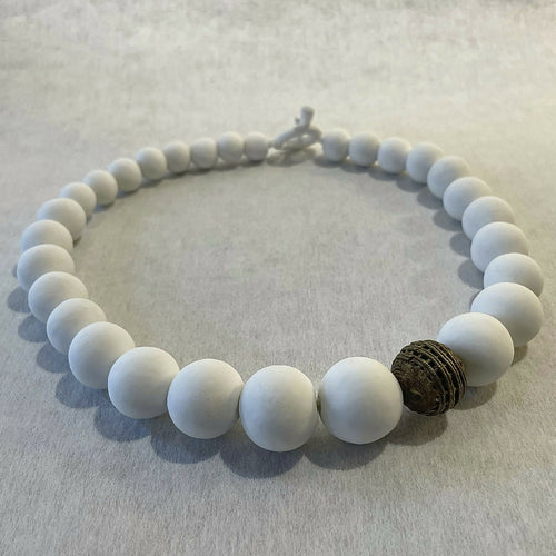 Collier - Trois perles noires | EMPREINTES Paris - EMPREINTES Paris