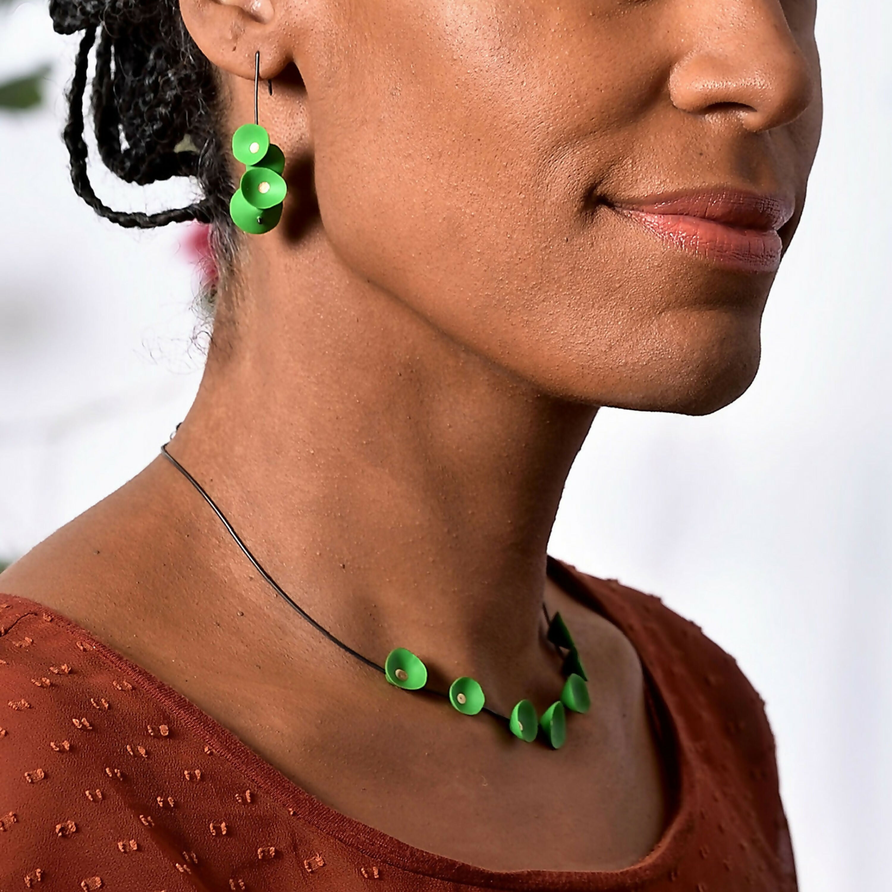 boucles_doreilles_coquillages_vert_aurelie_lejeune copie | EMPREINTES Paris