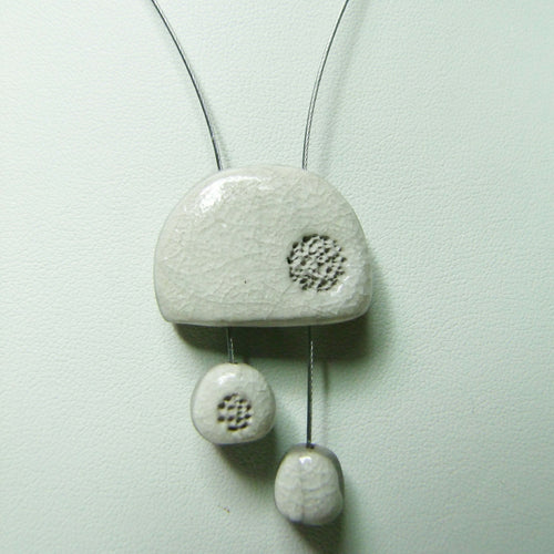 Collier Pendule gris | EMPREINTES Paris - EMPREINTES Paris