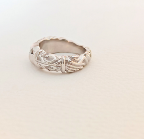 Bague sculptée en argent | EMPREINTES Paris - EMPREINTES Paris