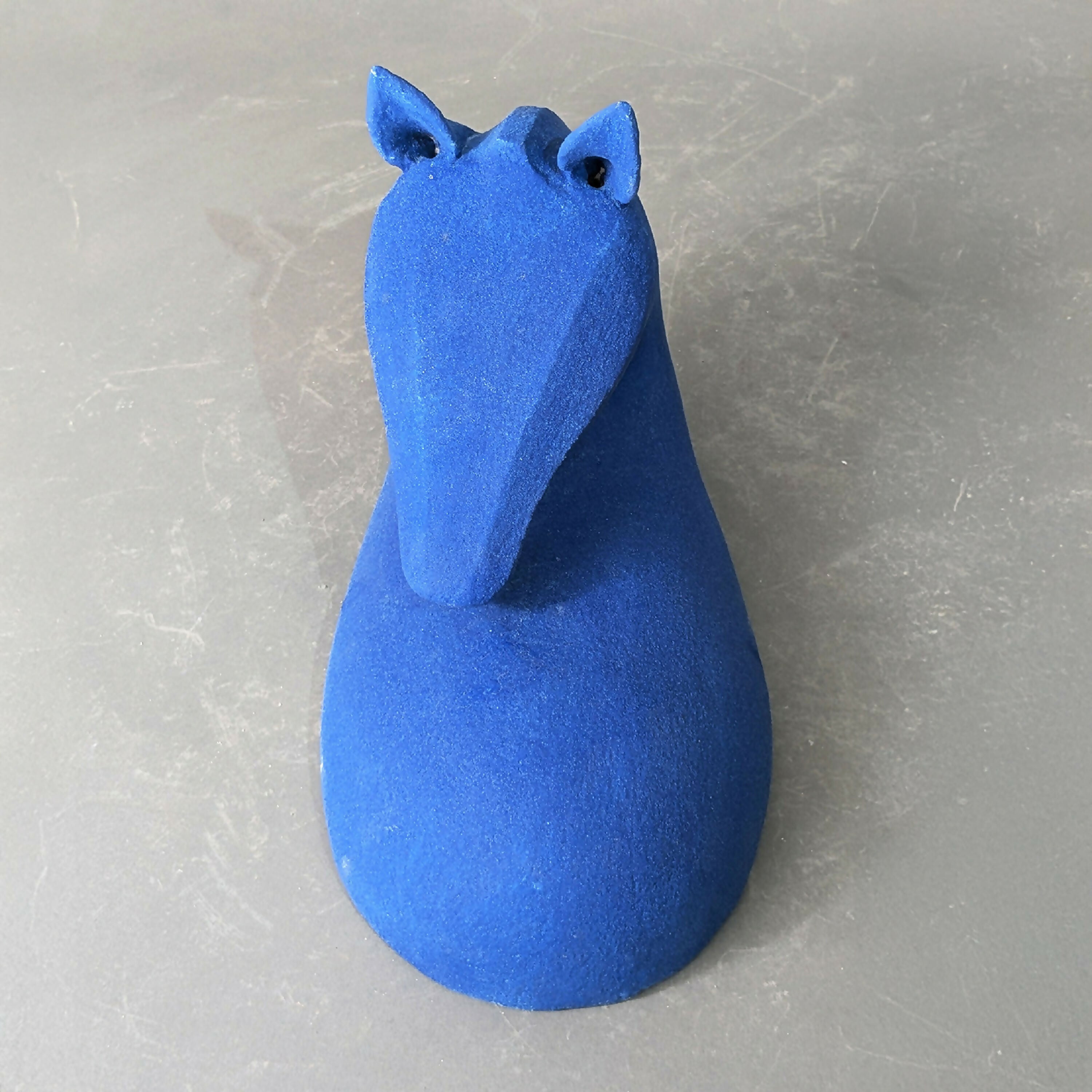 Sculpture Murale Cheval Blue | EMPREINTES Paris