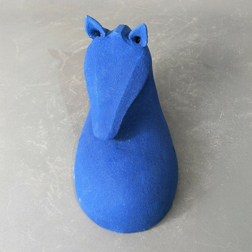 Sculpture Murale Cheval Blue | EMPREINTES Paris - EMPREINTES Paris