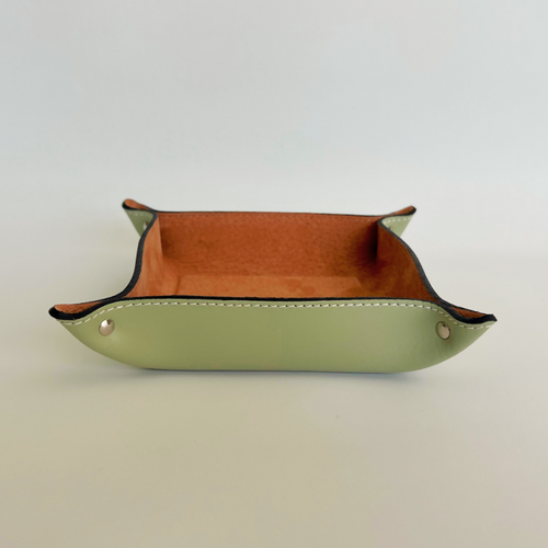 vide_poche_carre_en_cuir_vert_lichen_midipy copie | EMPREINTES Paris - EMPREINTES Paris