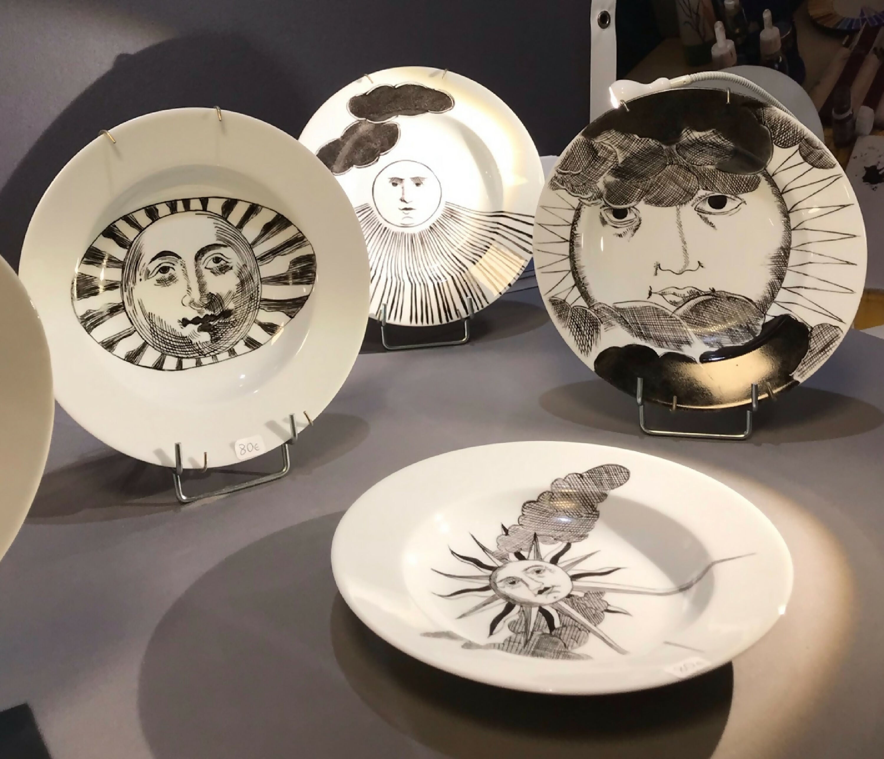 Assiette lune ou soleil | EMPREINTES Paris