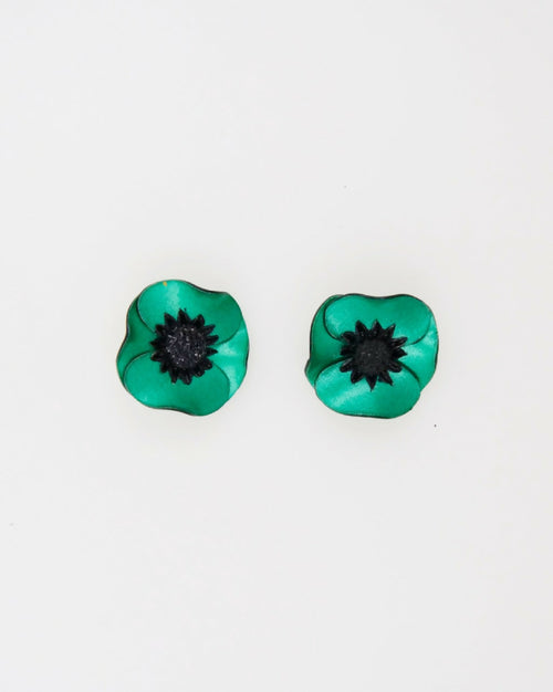 Boucles d'oreilles Anémone effet titane coloris au choix | EMPREINTES Paris - EMPREINTES Paris