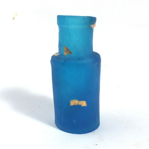 Petit Flacon Bleu et paillons d'Or 24K | EMPREINTES Paris - EMPREINTES Paris