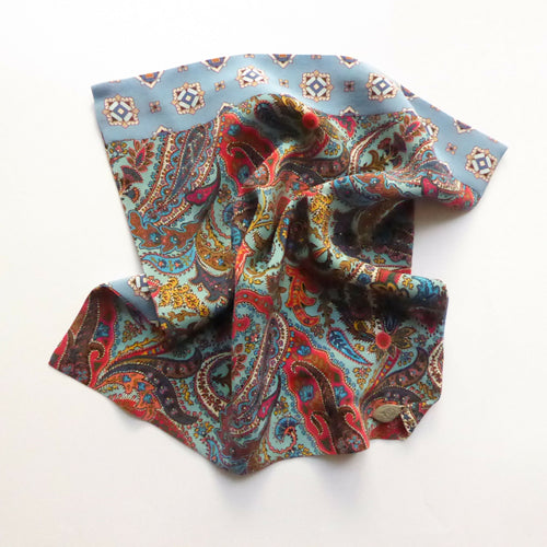 pochette_soie_homme_mosaique_cachemire_blue_maya_hochman copie | EMPREINTES Paris - EMPREINTES Paris