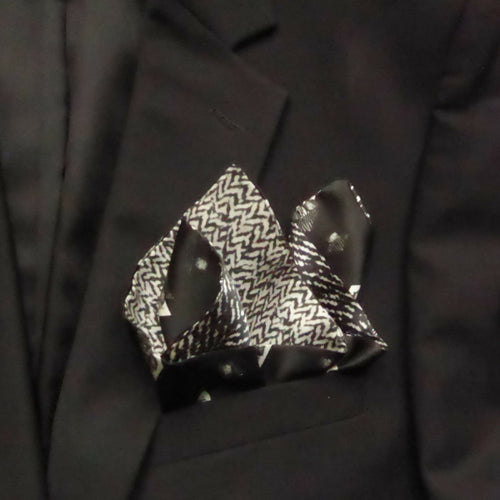 pochette_soie_homme_black_and_white_maya_hochman copie | EMPREINTES Paris - EMPREINTES Paris