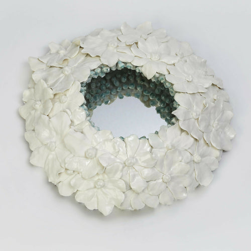 miroir_hydrangea_sophie_luline_ceramiste copie | EMPREINTES Paris - EMPREINTES Paris