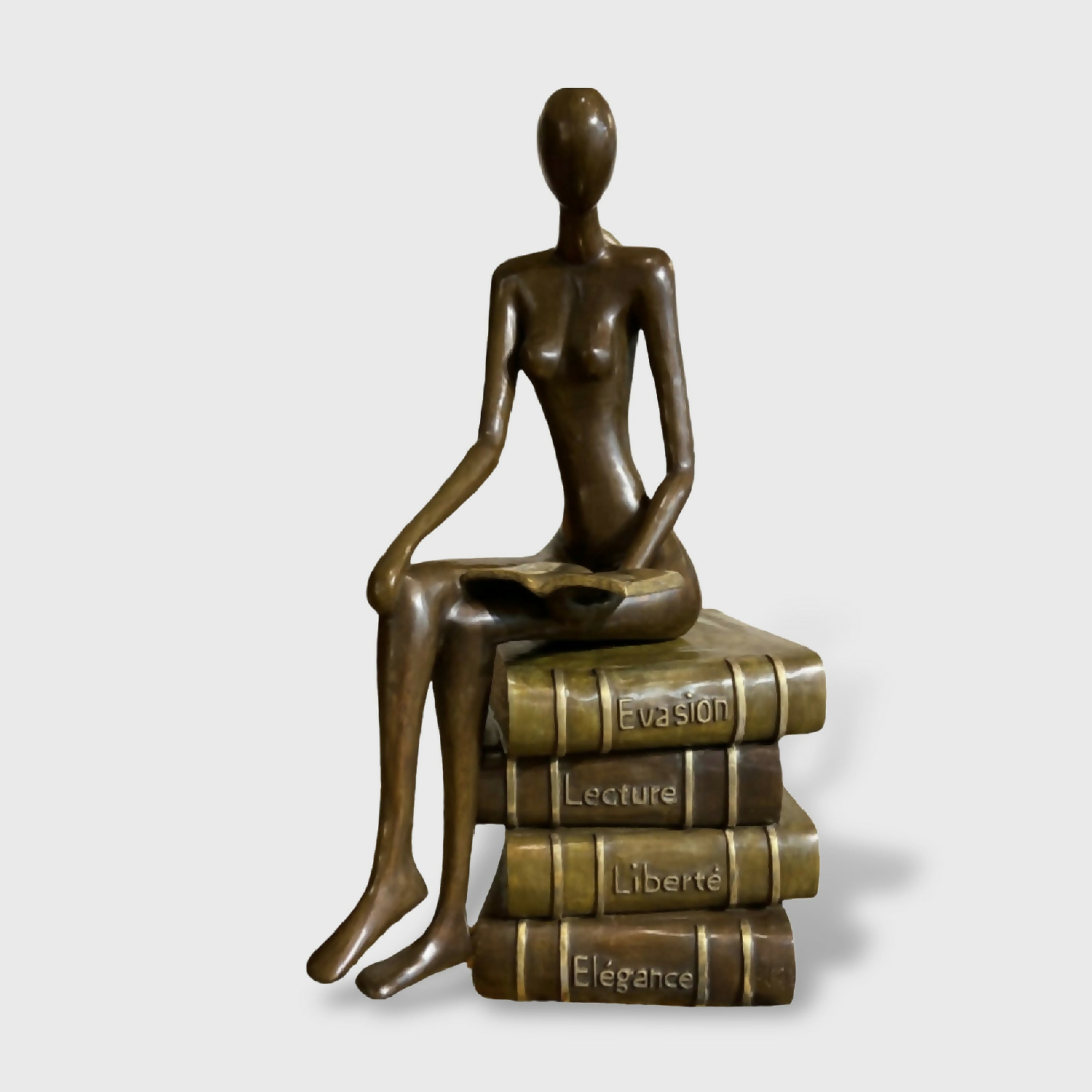 sculpture_bronze_carl_jaunais_grande_liseuse_sur_grimoire_carl_jaunay_reanimateur_dobjets copie | EMPREINTES Paris