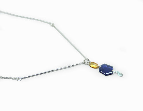 Collier artisanal Argent et pierres fines | EMPREINTES Paris - EMPREINTES Paris