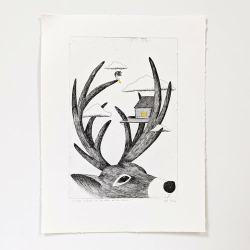 Estampe EN NOUS, des cabanes | EMPREINTES Paris - EMPREINTES Paris