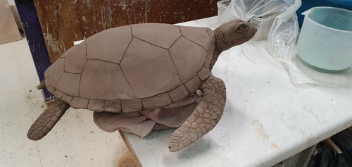 sculpture_de_tortue_en_raku_cuivre_mat_sara_grace_wevill copie | EMPREINTES Paris - EMPREINTES Paris