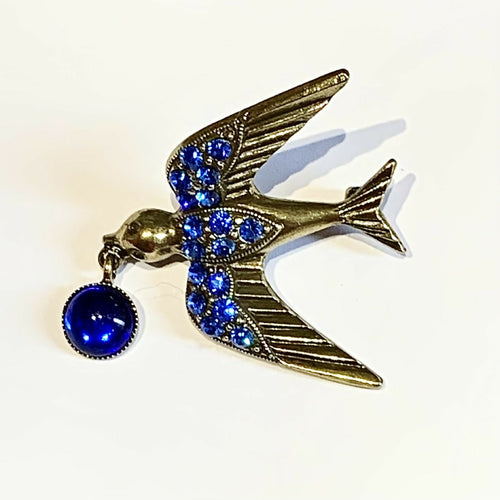 broche_hirondelle_bleue_zazou copie | EMPREINTES Paris - EMPREINTES Paris