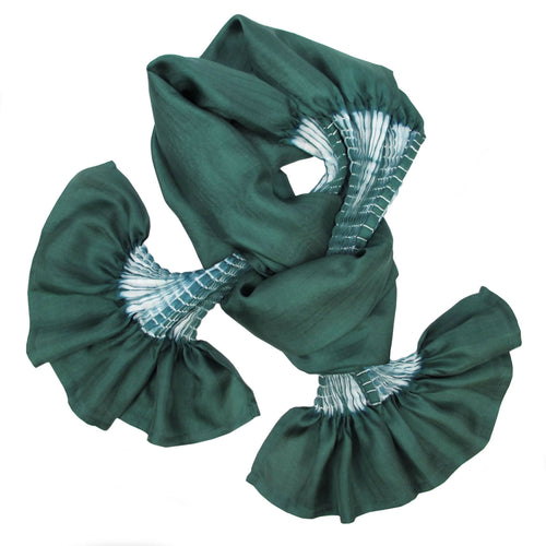 Echarpe Midi Plissée Twill de Soie PLISSENPLI | EMPREINTES Paris - EMPREINTES Paris