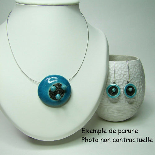 Collier Miro bleu | EMPREINTES Paris - EMPREINTES Paris