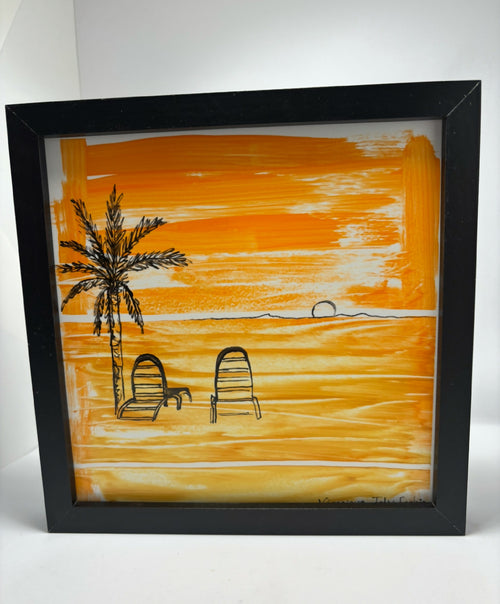 Tableau carreau Tropique 4 | EMPREINTES Paris - EMPREINTES Paris