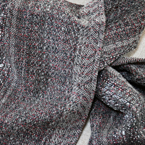 echarpe_gris_ardoise_creation_tissages_francois_vieillard copie | EMPREINTES Paris - EMPREINTES Paris