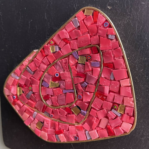 tableau_mosaique_rose_sur_ardoise_mini_musea_mosaique copie | EMPREINTES Paris - EMPREINTES Paris