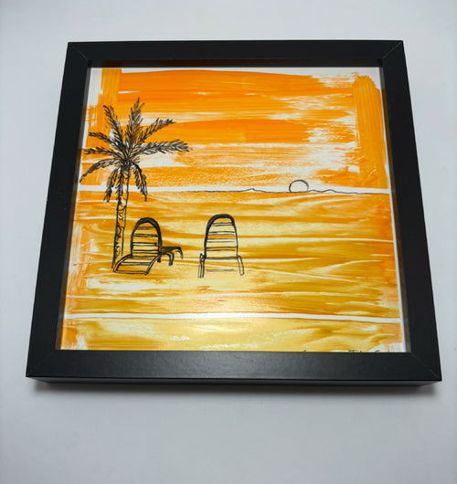 Tableau carreau Tropique 4 | EMPREINTES Paris - EMPREINTES Paris